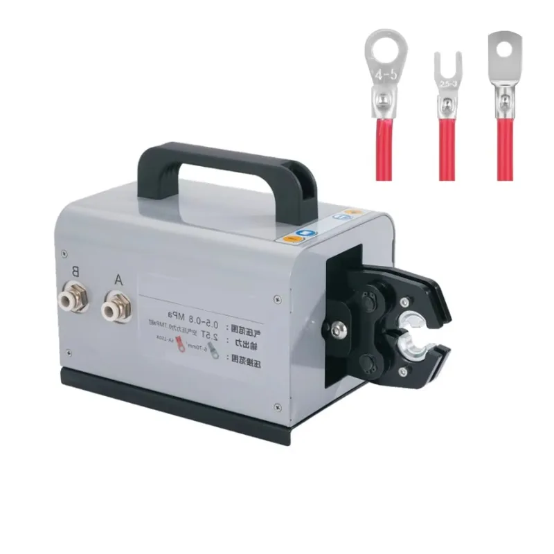 Machine à sertir les bornes de fil pneumatique SR-3FN 6-70 mm2, outil de sertissage de câbles USB Portable semi-automatique