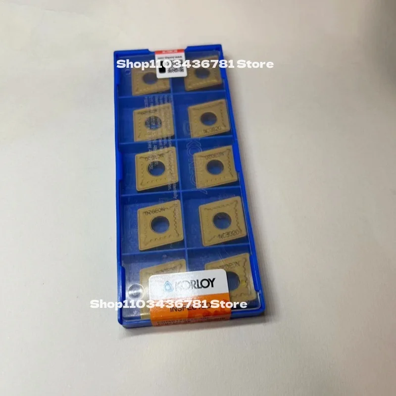 KORLOY  CNMG190612-GR NC3020 / CNMG190616-GR NC3020 CNC turning tool blade carbide inserts Cutting Tools 10Pcs