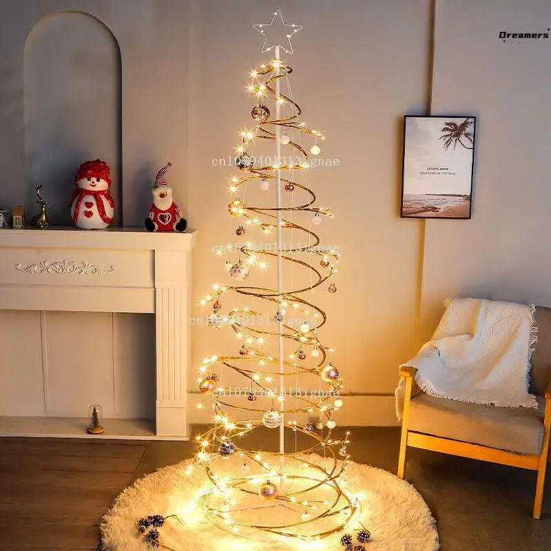 Christmas tree with lamp ring crystal lights shopping mall decorative lights modeling lights