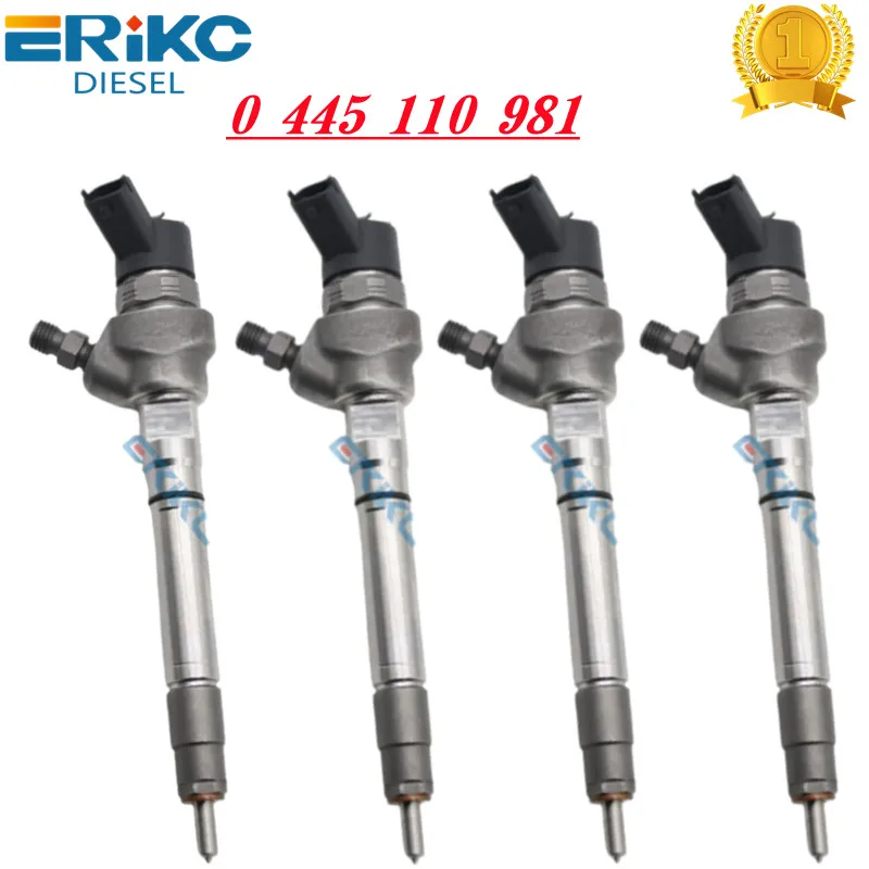 

ERIKC 0445110981 Diesel Injector Nozzle 0 445 110 981 Oil Sprayer Common Rail Parts 0445110 981 For Bosch Inyector 0445 110 981