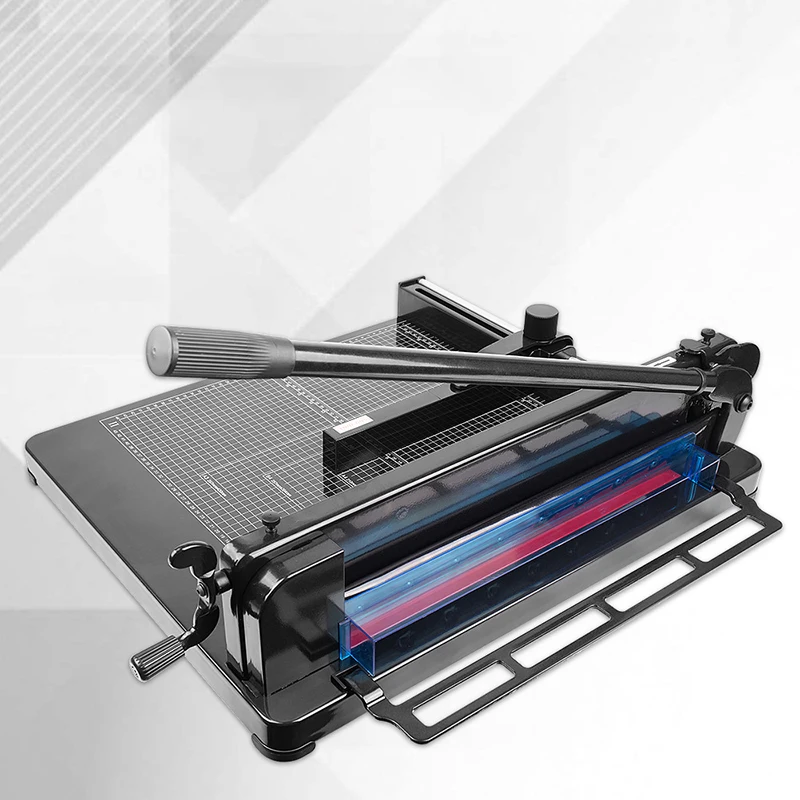 A3 Manual Paper Cutter Guillotine Trimmer Heavy Duty 400 Sheets Shredder for Factory School Office Accessories