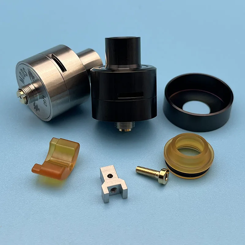 matty RDA Verstuiver Tank dubbele Single Coil 22mm 316SS Materiaal 510 Druipend Met Squonk BF PIN Voor 510 Vape BOX Mod