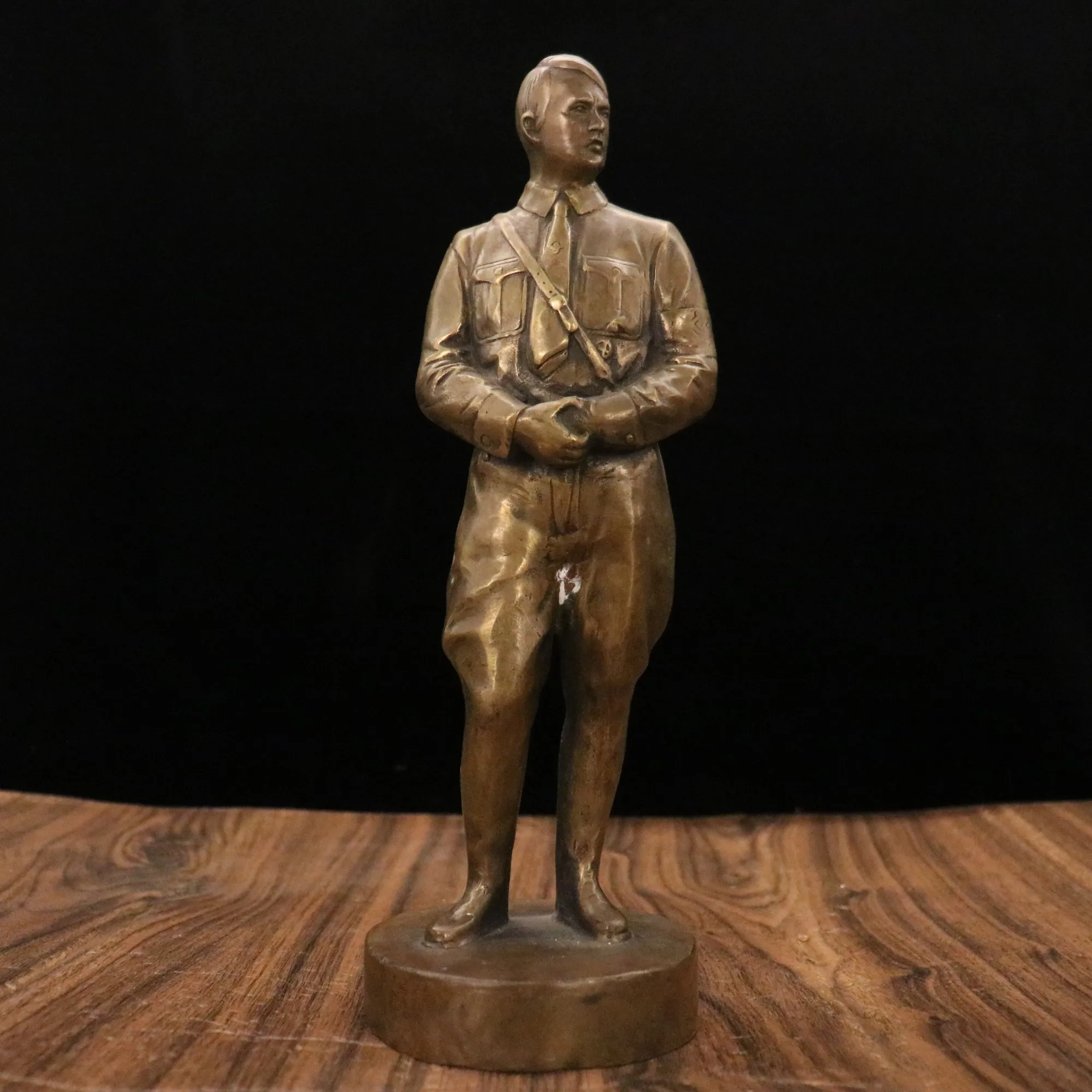 Unique Art Craft - Messing figuratief standbeeld - Elegant huisdecor