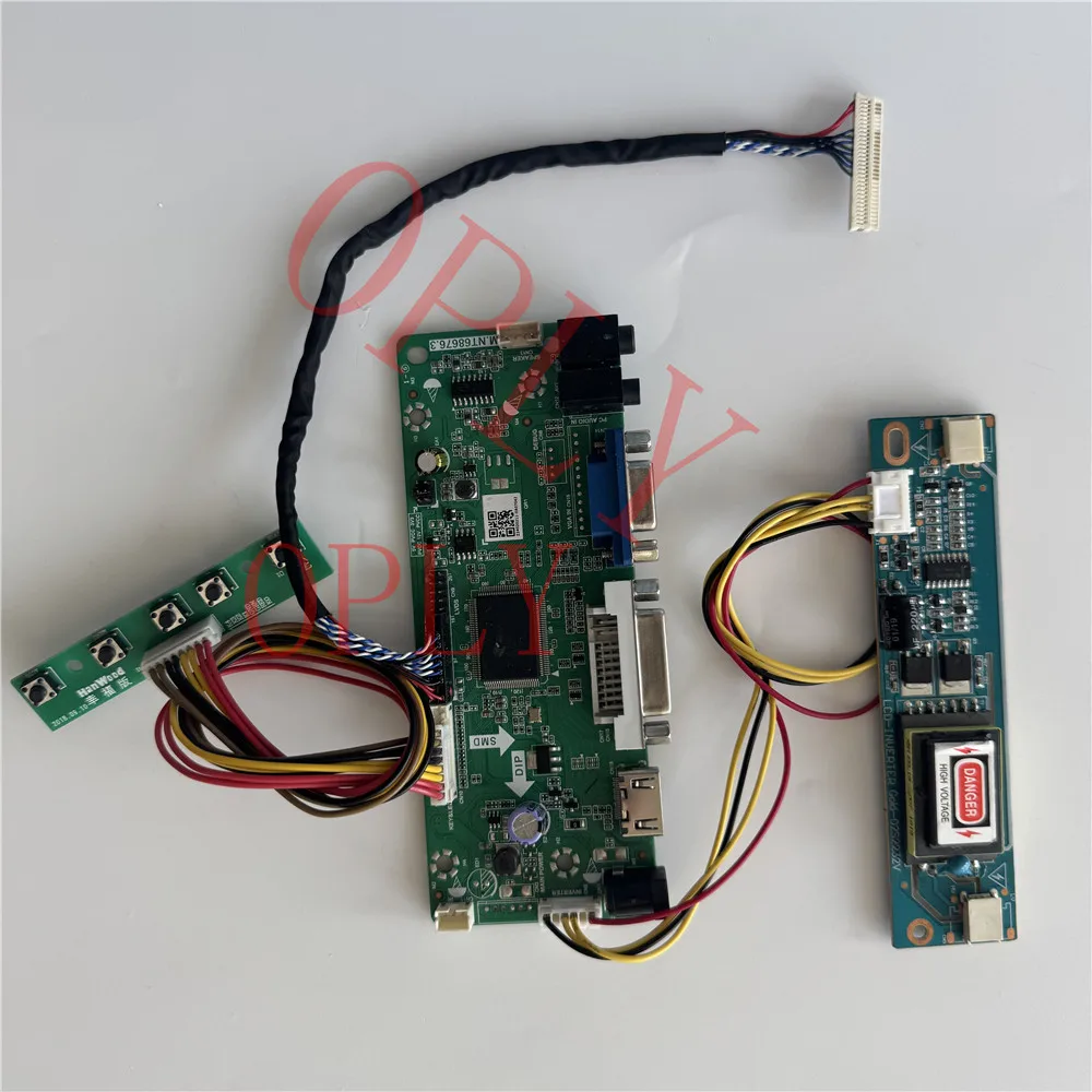 

Комплект платы контроллера M.NT68676, HDMI-совместимый VGA DVI для LTM215HT01 M215HW01 21,5 "1920X1080, светодиодный экран «сделай сам», ЖК-монитор