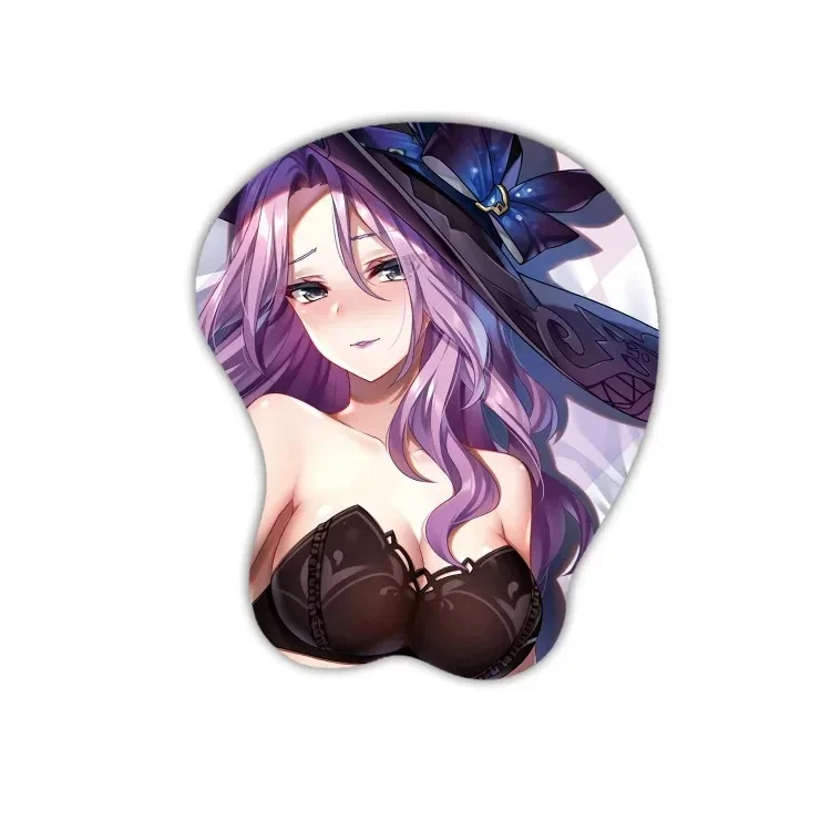 Game Honkai: Star Rail Jade Sexy Girl Cartoon 3D Soft Silica Gel Mouse Pad Wrist Rest Keyboard Cosplay Desktop Playmat