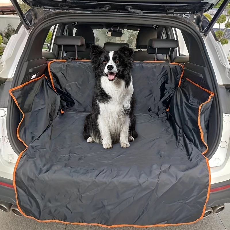 Universal SUV Cargo Liner for Dog Owners, Heavy Duty Waterproof Trunk Mat, Easy Clean Rear Pet Cover ﻿ ﻿ view 3