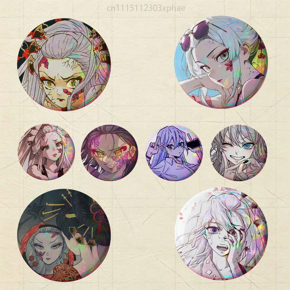 Upper Rank Six U-Ume Daki Badges 25 32 44 58 75 mm Round Customizable Wholesale Fan goods Self-made fan freebies
