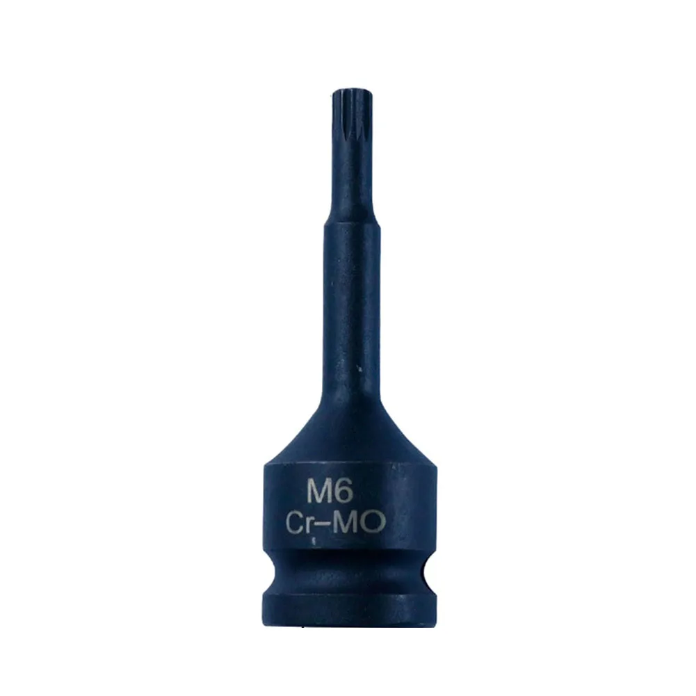 Socket Adapter 3 Inch 12 Point Drive for 1/2 Inch Electric and Ratchet Wrenches Suitable for Home and Automotive Repairs