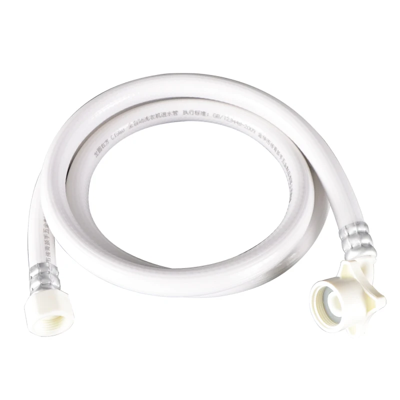 Tubo di ingresso con interfaccia filettata da 1/2 "0.6 ~ 20m tubo di ingresso dell'acqua per lavastoviglie per lavatrice rubinetto universale collegare il tubo di riempimento dell'acqua