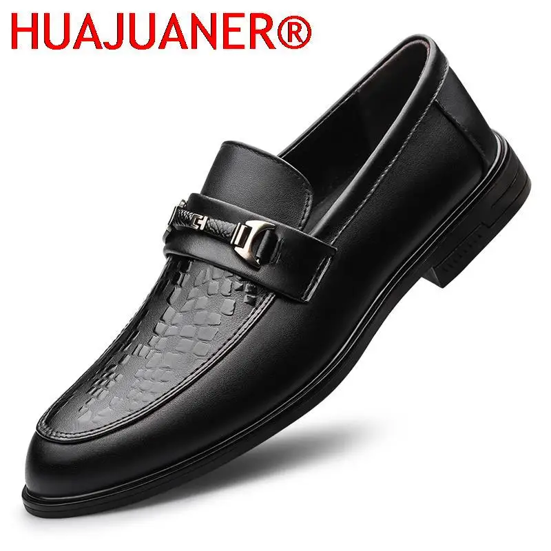 Genuine Leather Loafers Men Handmade Casual Shoes Lightweight Driving Flats Fashion Slip-on Shoes for Man Moccasins Boat Shoes