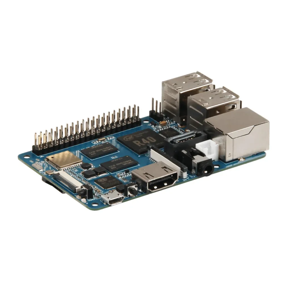 Imagem -06 - Banana pi Bpi-m2 Berry Allwinner A40i-h Quad-core Cortex-a7 Cpu 1gb Ddr3 com Sata Bt4.0 Executar Android 6.0 Ubuntu Debian Raspbian