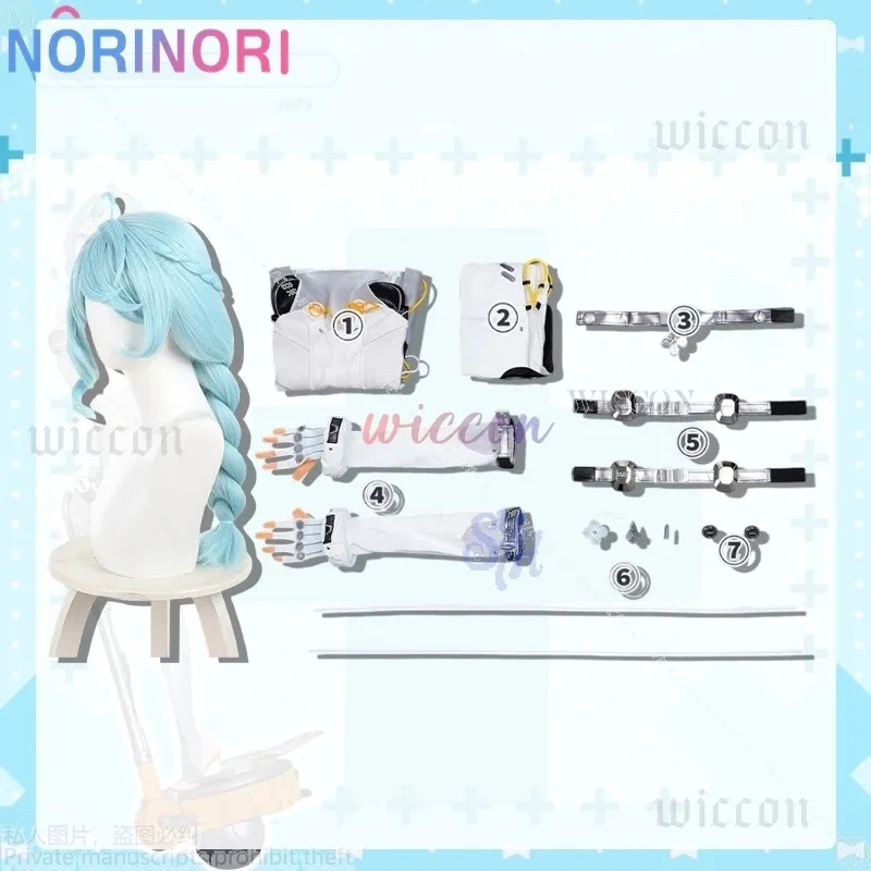 CyZZZ-Juego de Cosplay de semillas Zenless Zone Zero, disfraz Sexy Kawaii, mono Punk blanco, lencería Y2K, Jirai Kei, peludo para niñas, Halloween