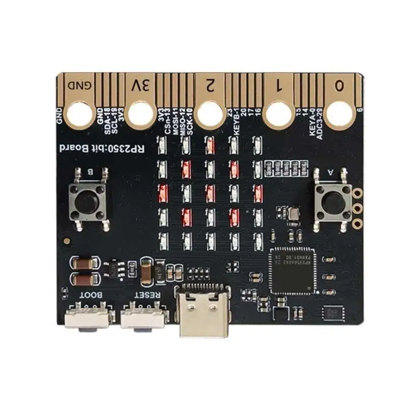 Y1UB Educational RP2350bit ARM Board with Onboards Flash Storage and 5x5 LED for Interactive Learning