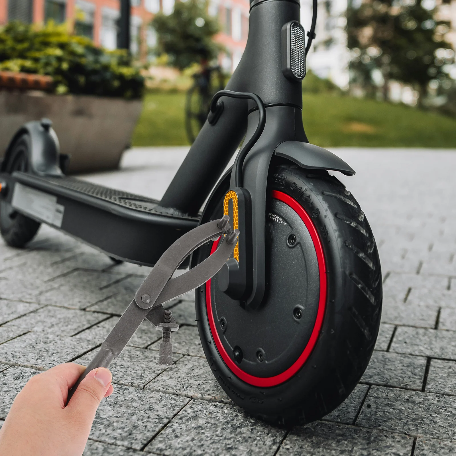 

Y-образный ключ для маховика из нержавеющей стали, прочный инструмент для ремонта мотоциклов, регулируемый гаечный ключ, плоскогубцы для крепления маховика