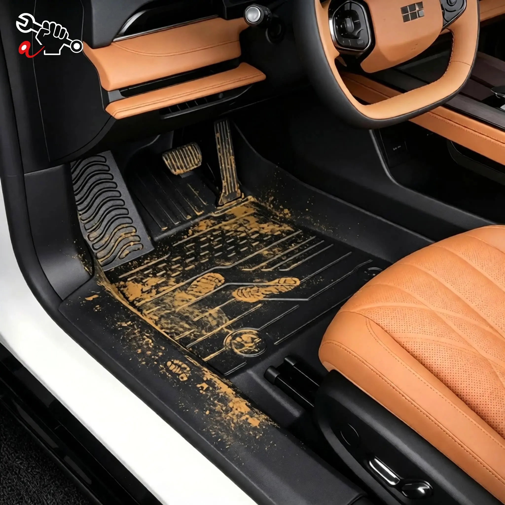 Left-Hand Drive Car Custom Fit Floor Mat For Geely Galaxy Starshine 8 Xingyao 8 2025-26 Waterproof Durable Odorless Floor Liner
