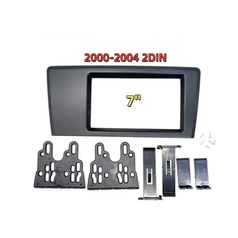 New-7INCH Car Radio Dashboard Bezel Trim Facial Panel Fascia For Volvo V70 XC70 S60 2000-2004 Dash Mount Kit Frame DVD