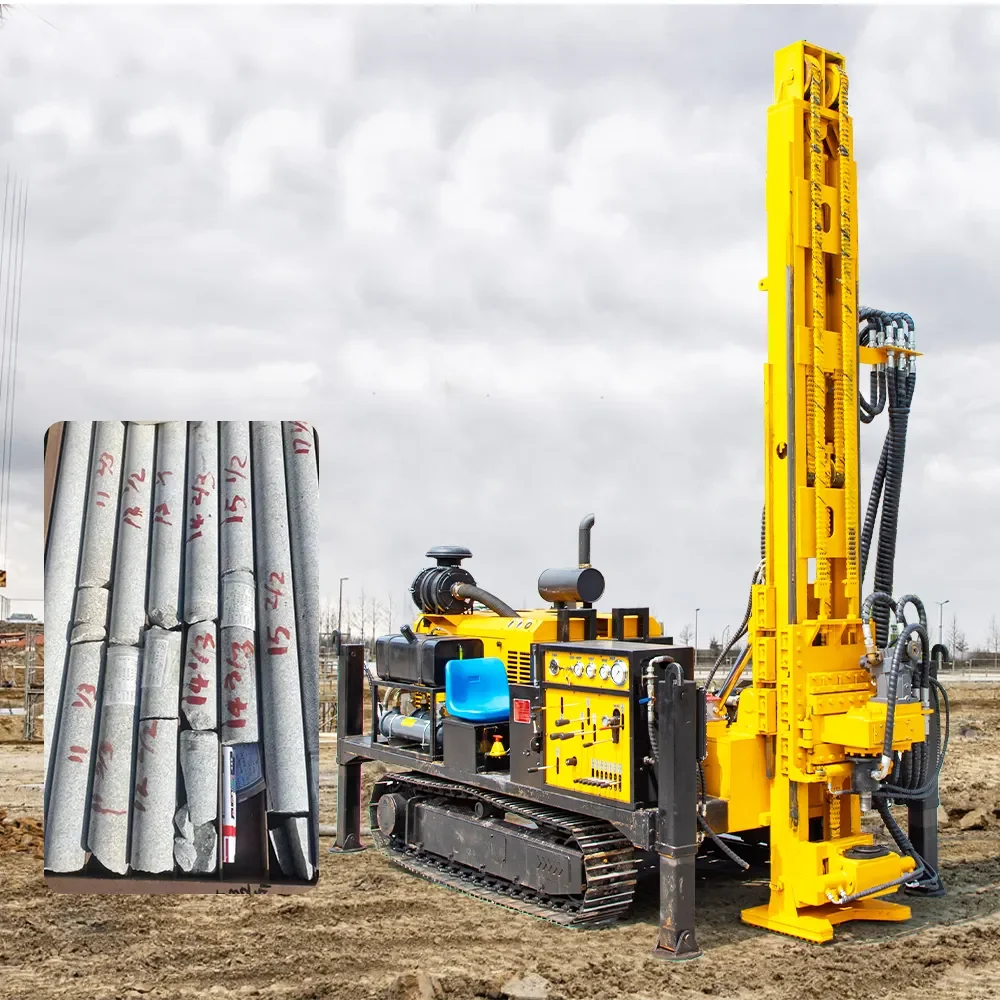 Portable Mine Rock Drilling Rig Machine Geotechnical Diamond Core Drill Mining Sample Drilling Rig Machine Mountain Exploration