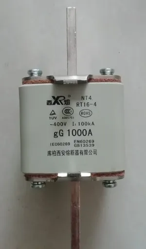 

Fuses: XR RT16-4 NT4 1000A 400V 100KA gG / RT16-4 NT4 800A 400V / RT20-4 1600A 400V gG