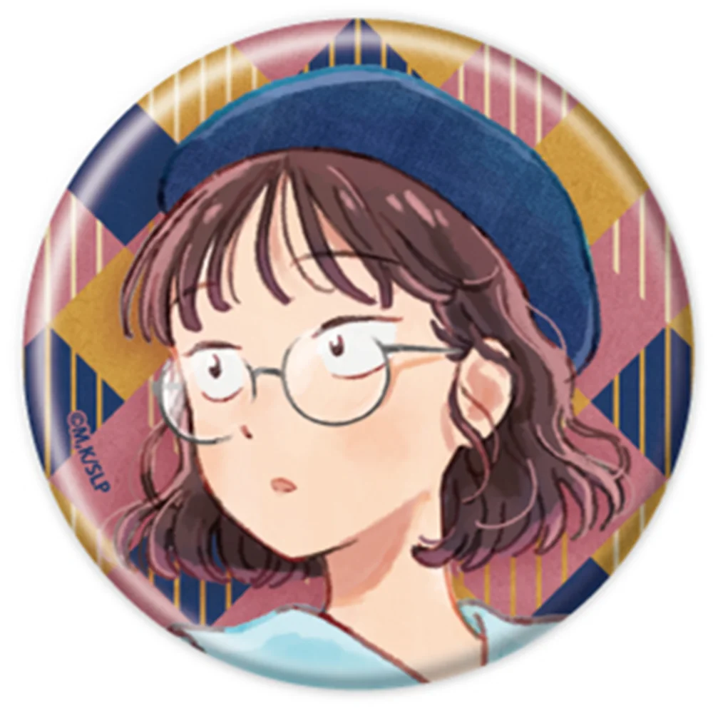 58mm Anime Skip To And Loafer Cosplay COSTUME Crachá Pin SPTE Broche de folha de flandres ﻿   Adereço Gilf