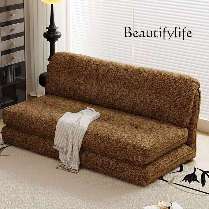 Lazy sofa tatami balcony bay window leisure lounge chair folding bed bedroom can lie down and sleep