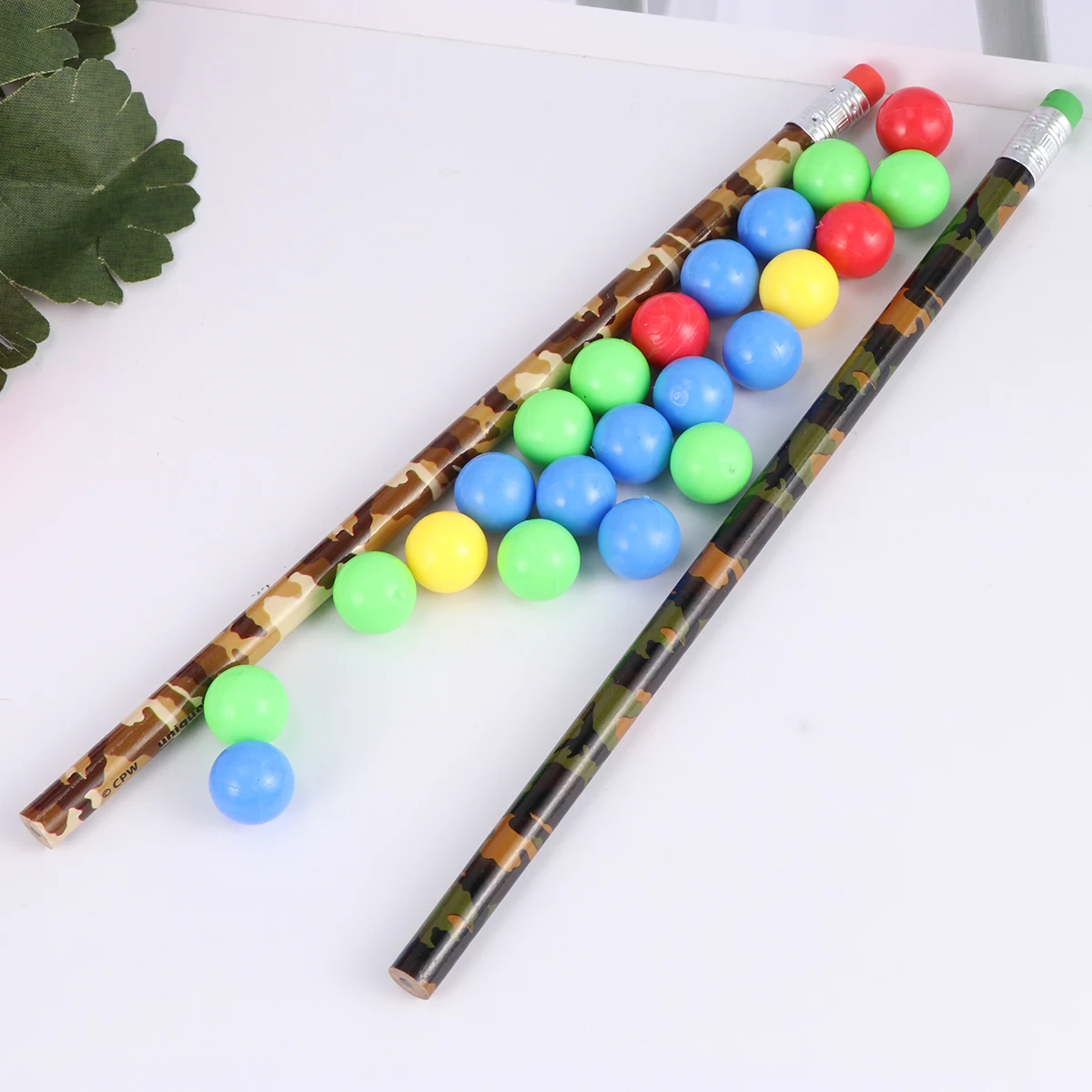 

120pcs Colorful Plastic Beans Bead Beans Eating Game Balls Replacement Balls Family Funny Time