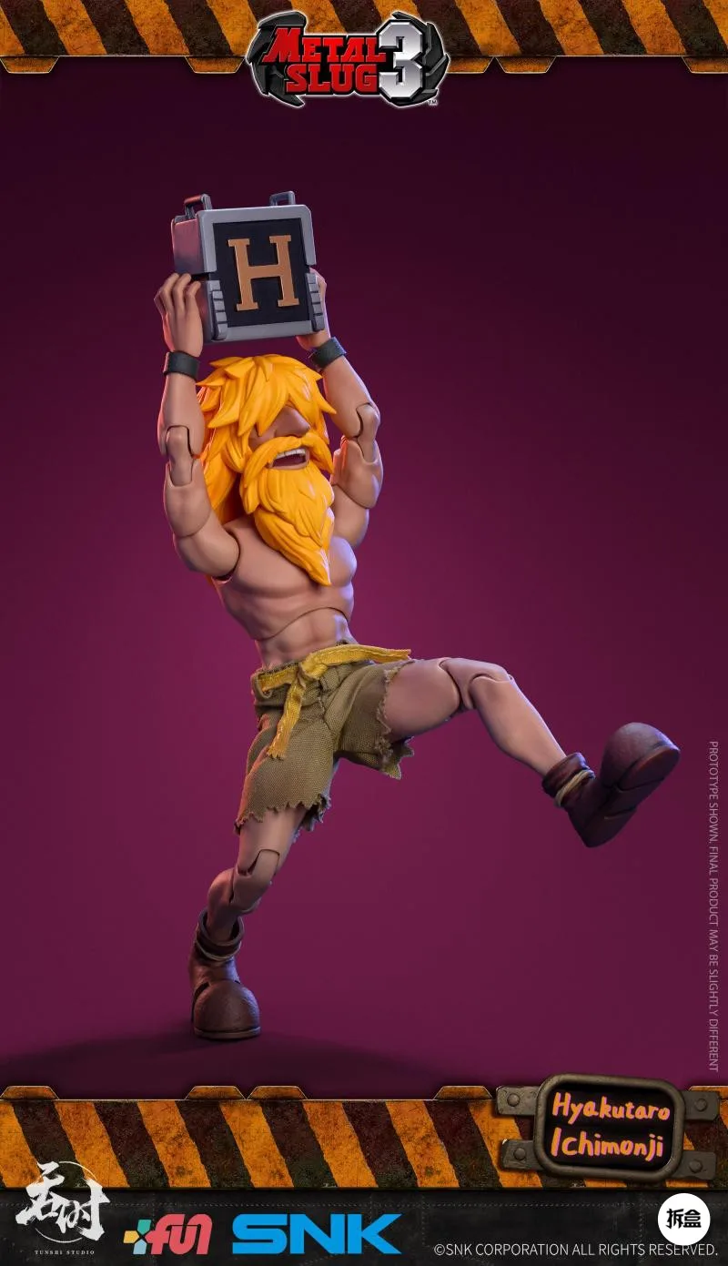 

[In-Stock] Swallowing Studio 1/12 Metal Slug Ichimonji Hayakutaro Model Toy Anime Action Figures Free Shipping Collect