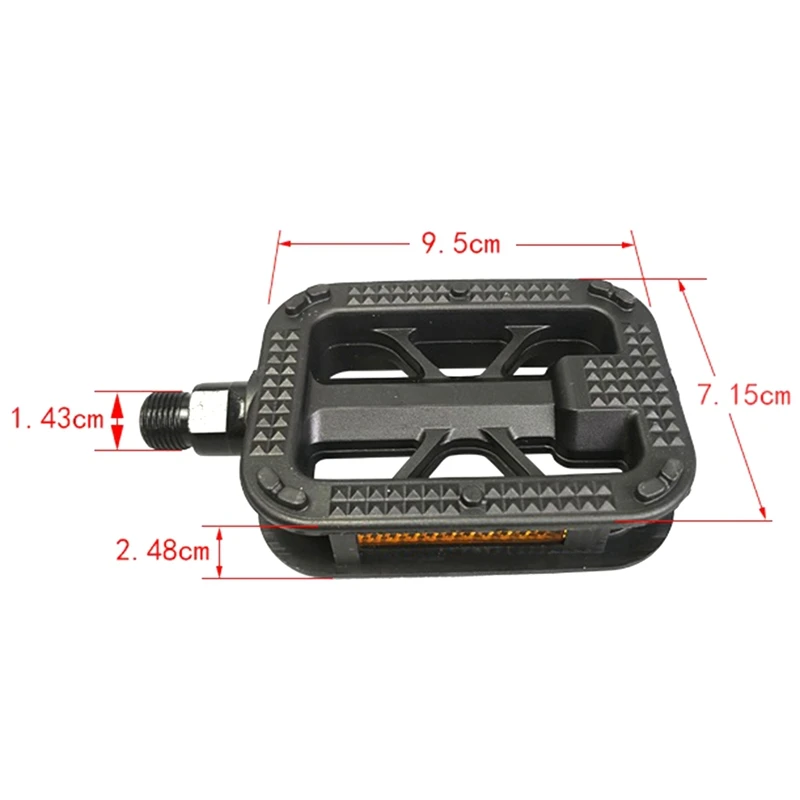 Bicycle Pedals,Road Mountain Bike Outdoor Sport Anti-Slip Bearing Pedals for Most Bikes Mountain Road and Hybrid Bicycle