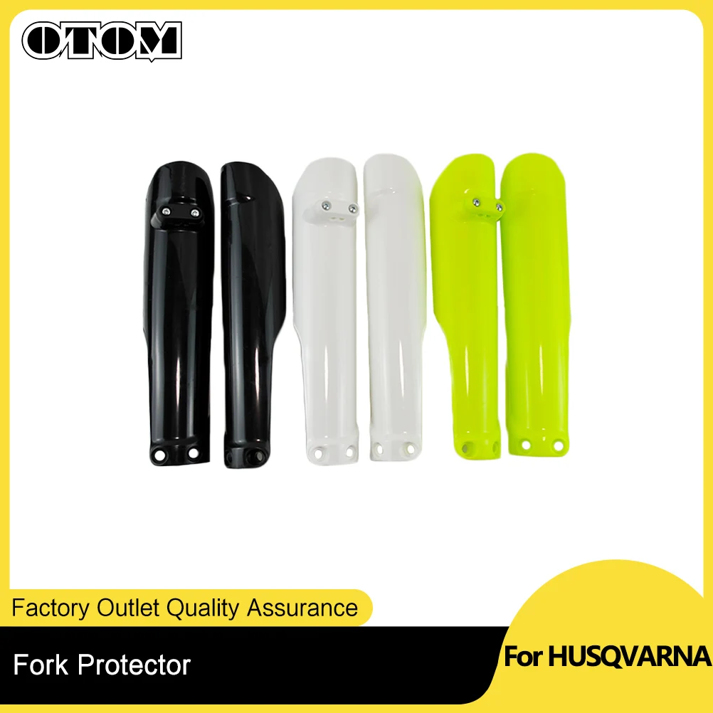 

OTOM Motocross Front Fork Protector Covers Shock Absorber Guard Frame For HUSQVARNA TE TX FC FE TC 125 150 250 300 350 450 501