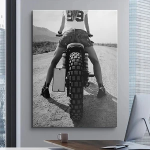 ملصقات امرأة مثيرة لغرفة البوب الحديثة ، فتاة سيئة ، لوحات قماشية ، طباعة بالأبيض والأسود ، فن جدار ، ديكور المنزل ، صور جدارية أفضل 8 فتاة سوداء عارية مبيعا - رقم 3