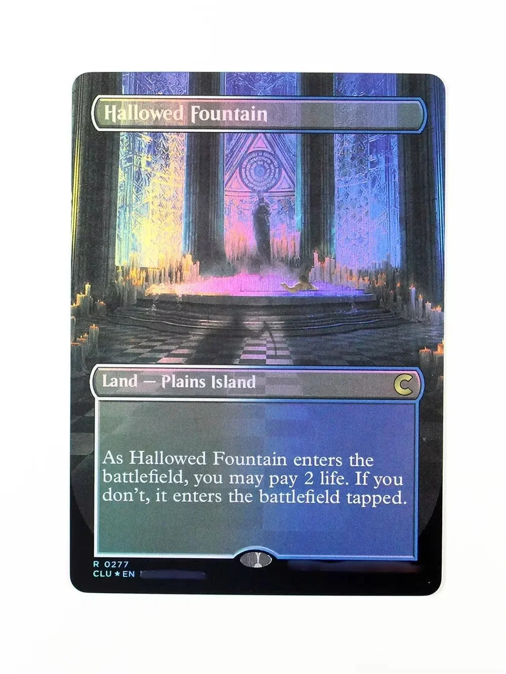 CLU foil TCG Magical Cards Proxy Game Top Quality Proxy Playing Cards Blood Breeding Pool Hallowed FountainTrading Cards Proxy