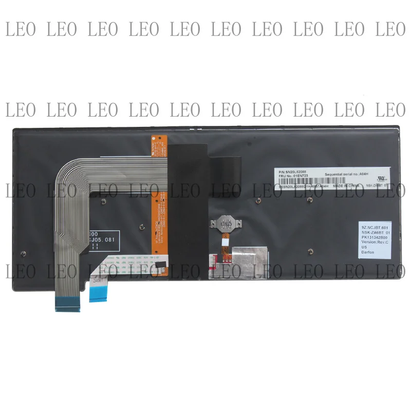 MY New US for Lenovo Thinkpad T460S T470S Backlit Keyboard English 01EN682 01EN723