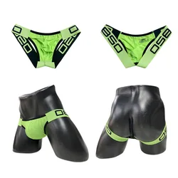 Hot selling men's sexy thongs Tanga gay open crotch men's underwear Sexy erotic bikini T-pants