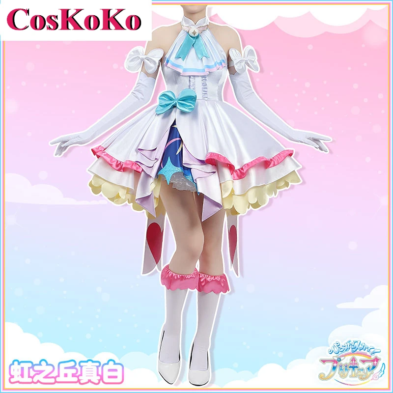 

【Customized】CosKoKo Cure Prism Cosplay Anime Hirogaru Sky! Pretty Cure Costume Sweet Lovely Uniforms Party Role Play Clothing