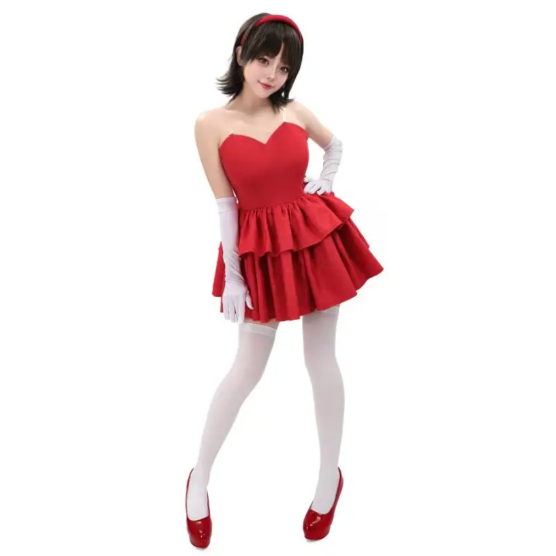 anime dress red Anime Red Outfits Girls Fate Series Anime Girls Tohsaka Rin Anime Red Dress Red Eyes Long