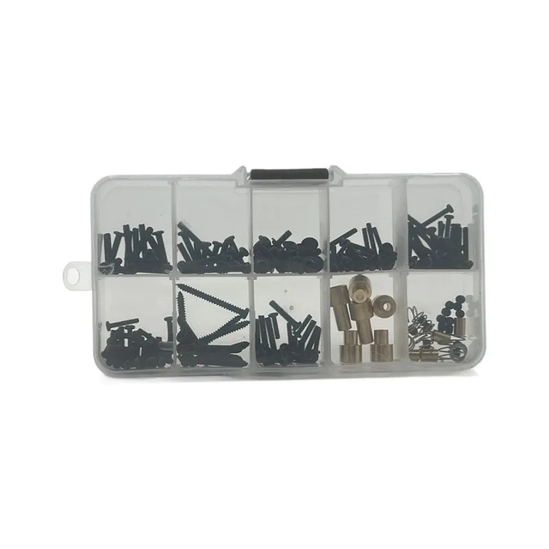 210 PCS Caixa de Parafusos Modificada RC Carro Shell Coluna de Altura para MN 1/12 MN82 LC79 Peças de Atualização de Metal