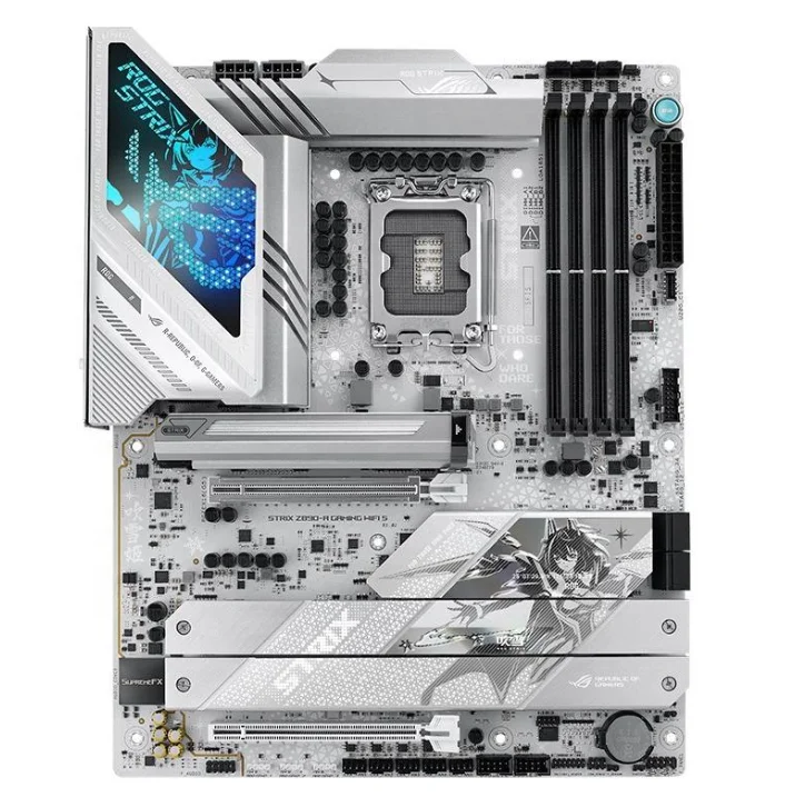 La placa base AS ROG STRIX Z890-A GAMING WIFI S admite CPU 285K/265K/KF Z M.2 SATA3 192