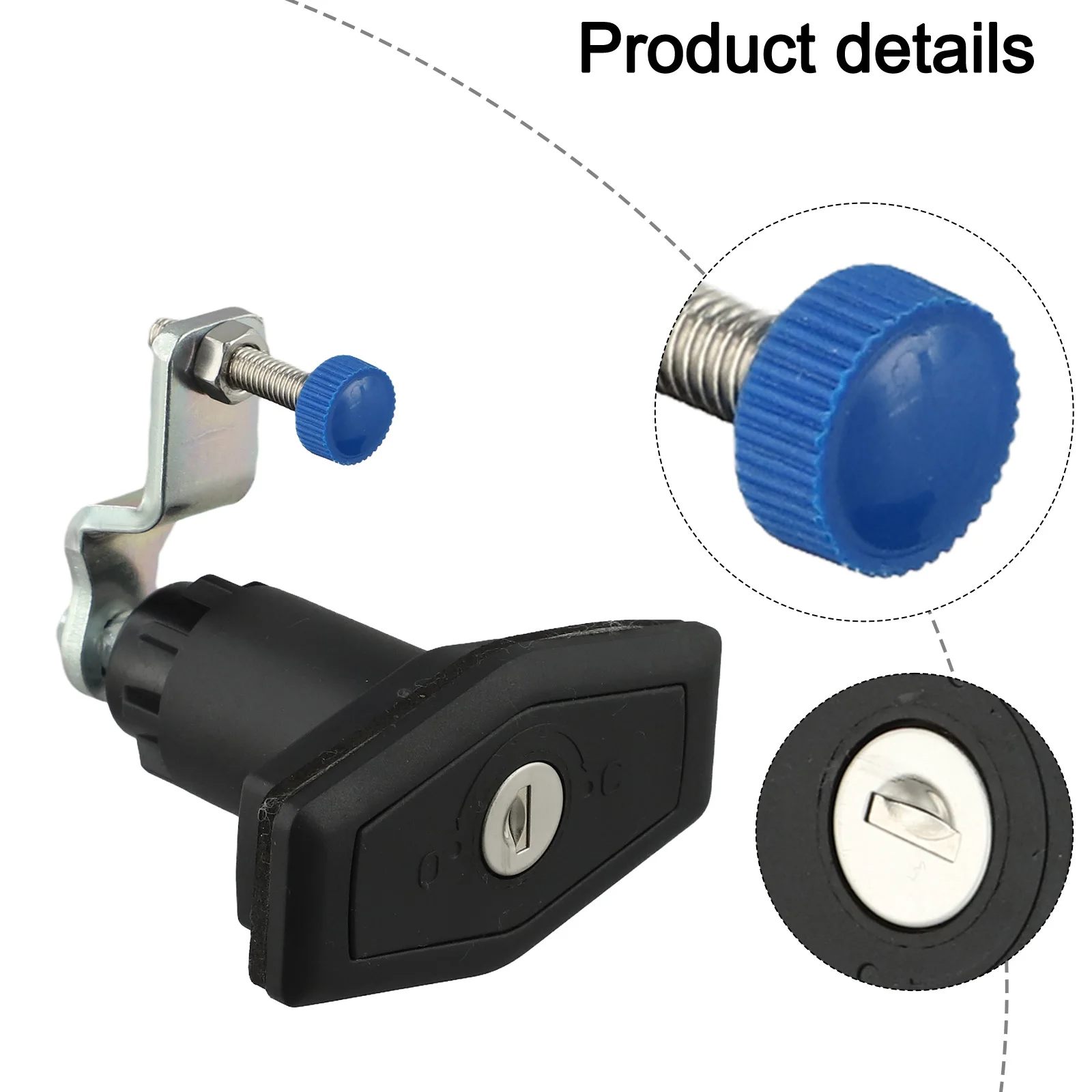 Simplified Installation Process For This Reliable Push Mechanism Caravan Compartment Locking System With Dual Key Access