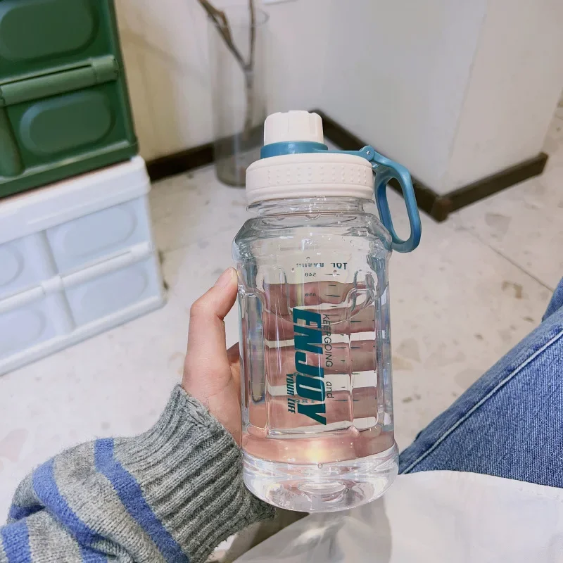 Botella Deportiva de 1 Litro SIN BPA con Filtro, Botella de Agua de 800 ml, Botella para Hervir Agua