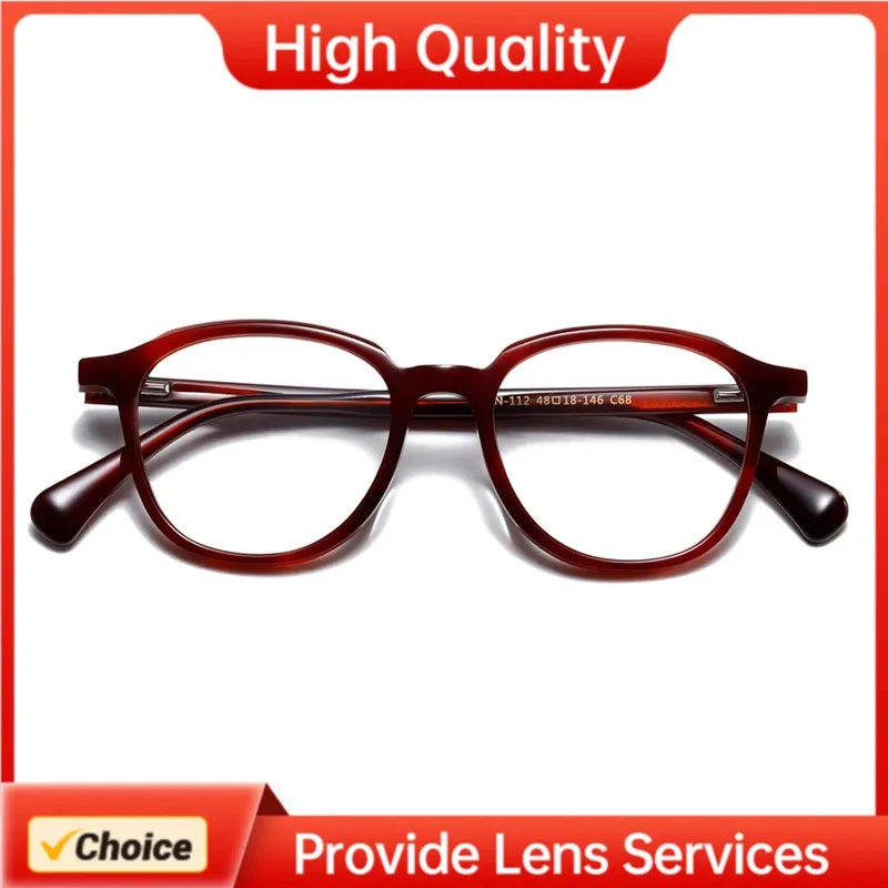 

Made in China plus hard material Acetate glasses frame spring business narrow box retro New Hand made Eyeglasses Frames NN112