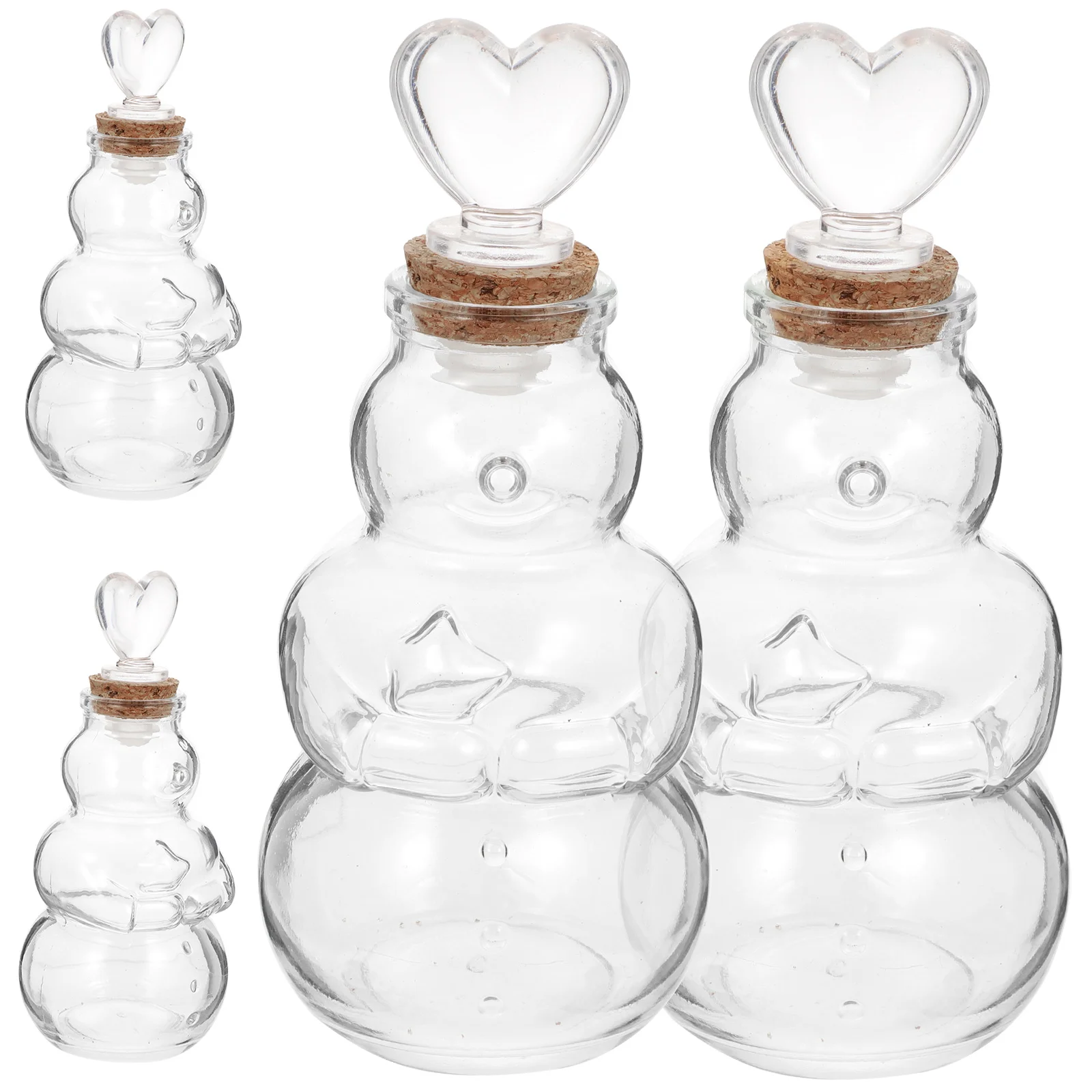 

Glass Bottle for S Empty Wishing Jar DIY Drift Bottle Gift Wedding Decor Christmas nament Storage Container