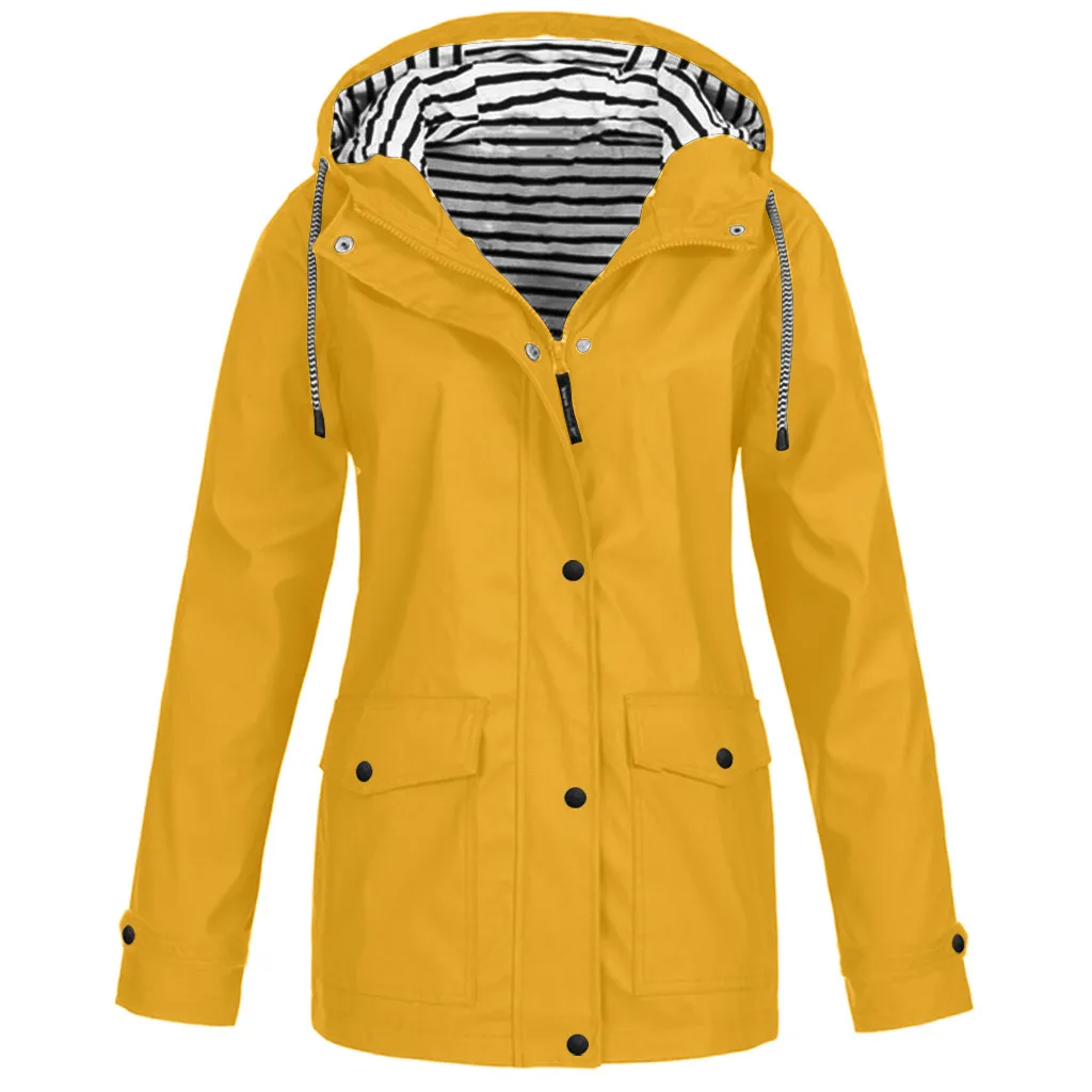 

Women's Autumn and Winter Plush Jacket Hooded Jacket Fashion Outdoor Jacket Assault Jacket Hooded Zipper Rainproof