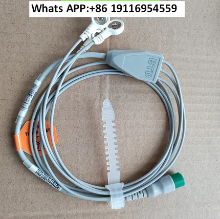 BTD M800 4-pin integrated three-button type ECG wire