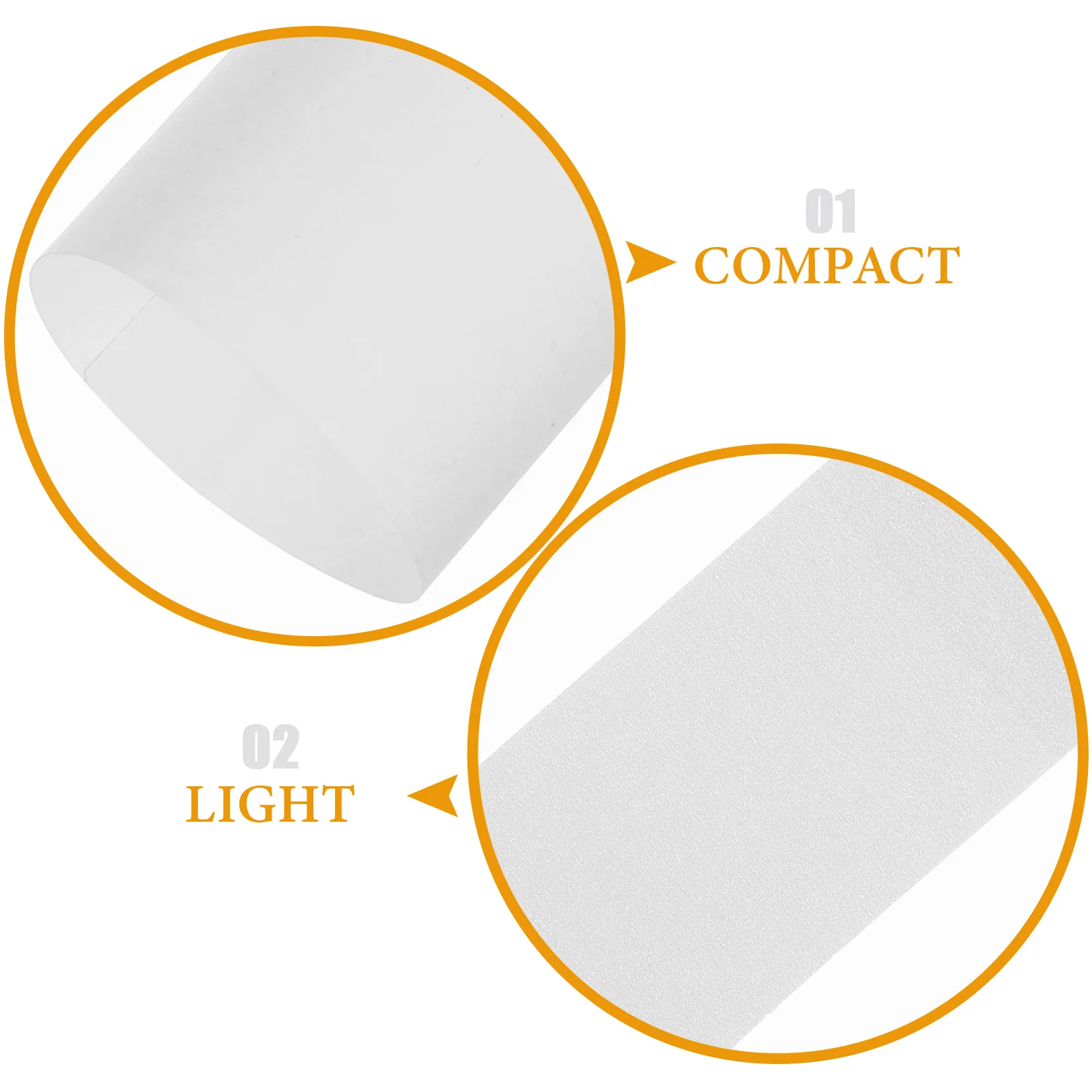 

500pcs Self Adhesive Paper Napkin Rings Disposable Hotel Party Supplies Bulk Silverware Wraps Bands Napkin Holders