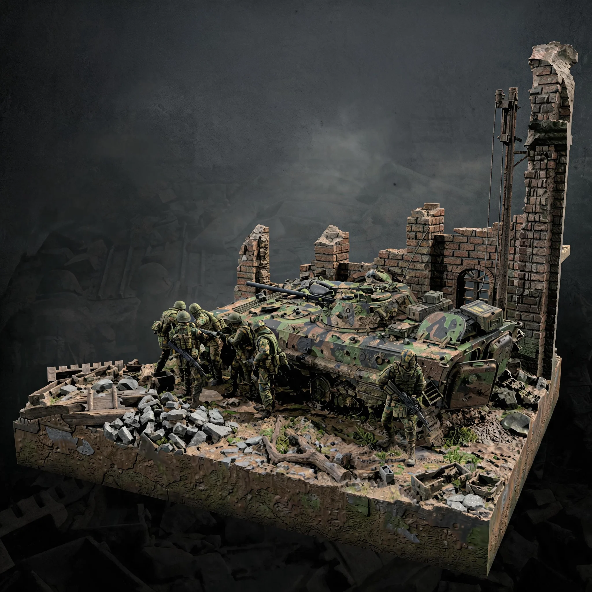 YUFAN MODEL 1/35 Resin model kit (complete set) needs to be assembled and colored by oneself  YFWW-2402/3D