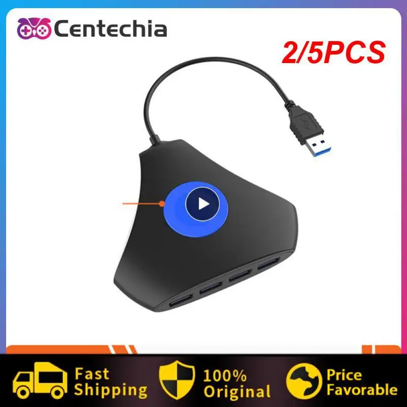 2/5PCS Adapter Black High Speed Transmission Plug And Play No Stable Operation Extender Computer Peripheral Usb3.0 Caton.