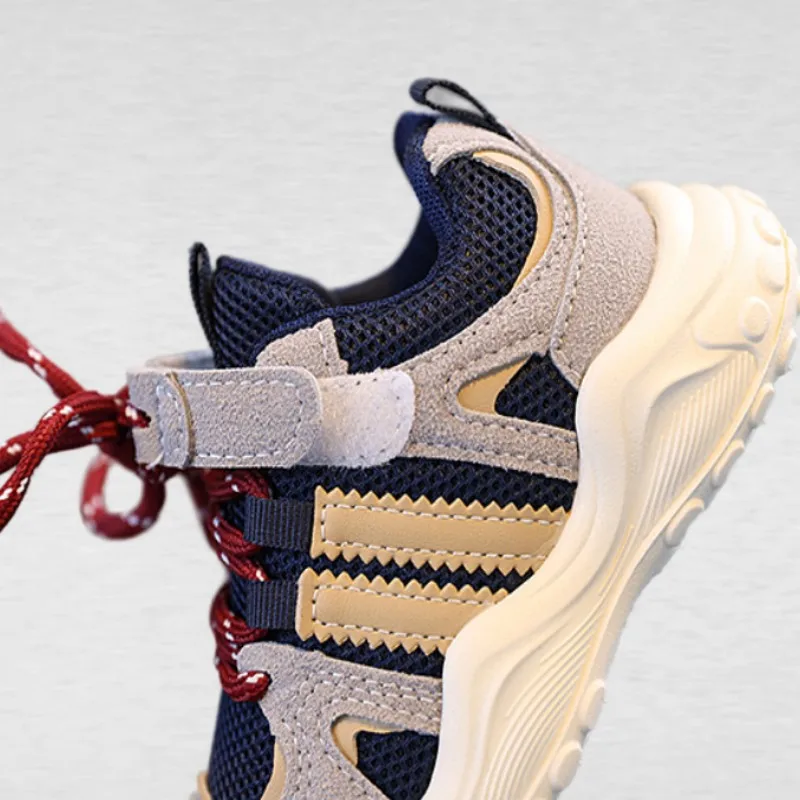 Children's Breathable Sports Shoes Spring Autumn New boys' Hiking Shoes Girls' fashionable Versatile Casual Running Shoes 21-30