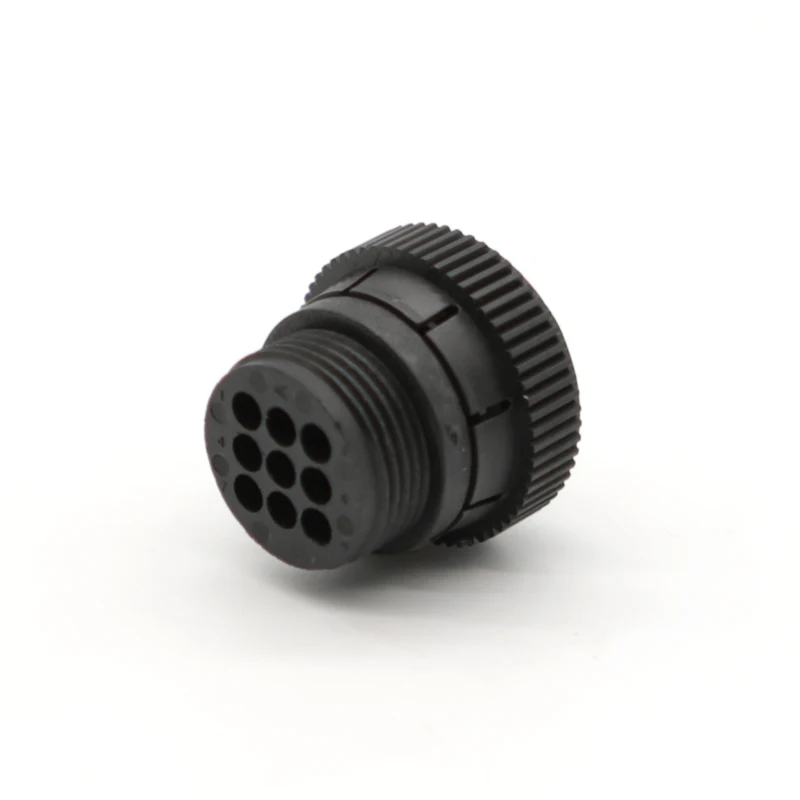Aviation Plug 182645-1 NA ICS Microcontrollers Thermostats Mechanical Circular Power Connector (CPC) 9 Pin Auto Wire Connectors