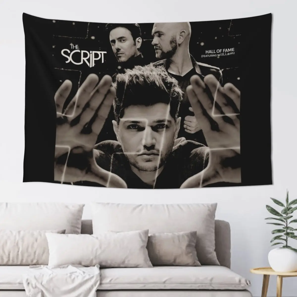 

The Script hall of fame Tapestry Room Decorator Decoration Home Tapestry