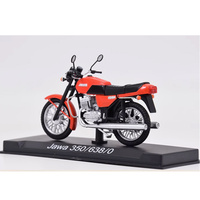 Brand New 1/24 Soviet Union Large Motorcycle JAWA 350/638 Authentic Plastic Moto Toy Adult Collection  MDM002