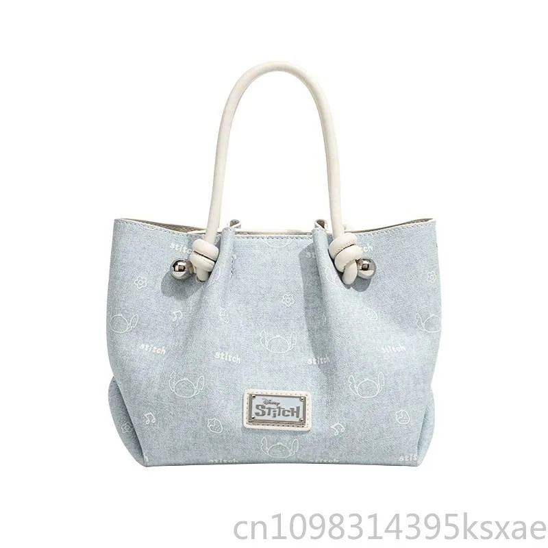 

Disney Stitch Print Tote Bag Large Women Casual Commute Shoulder Handbag Stylish Practical
